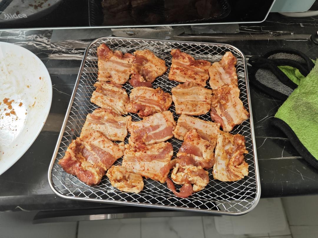 空气炸锅五花肉