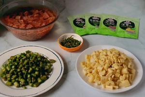 鲜嫩好营养～双笋牛肉青菜粥的做法 步骤5