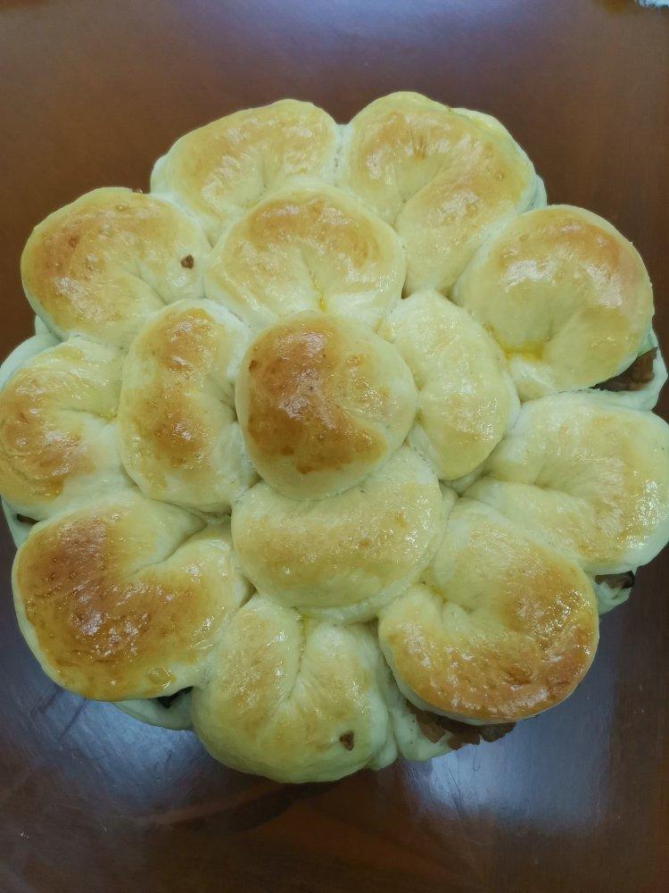 培根芝士花朵面包