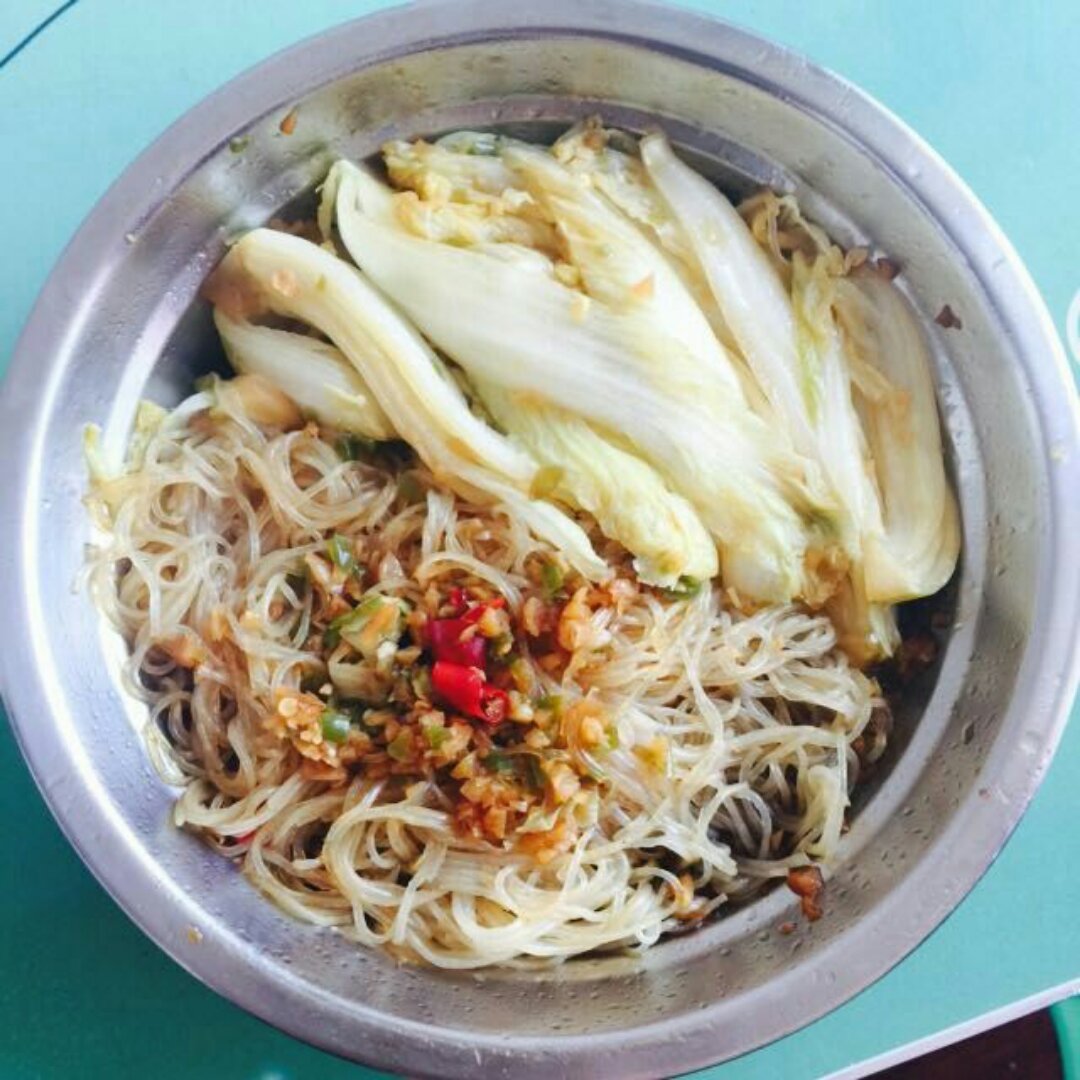 蒜蓉粉丝娃娃菜