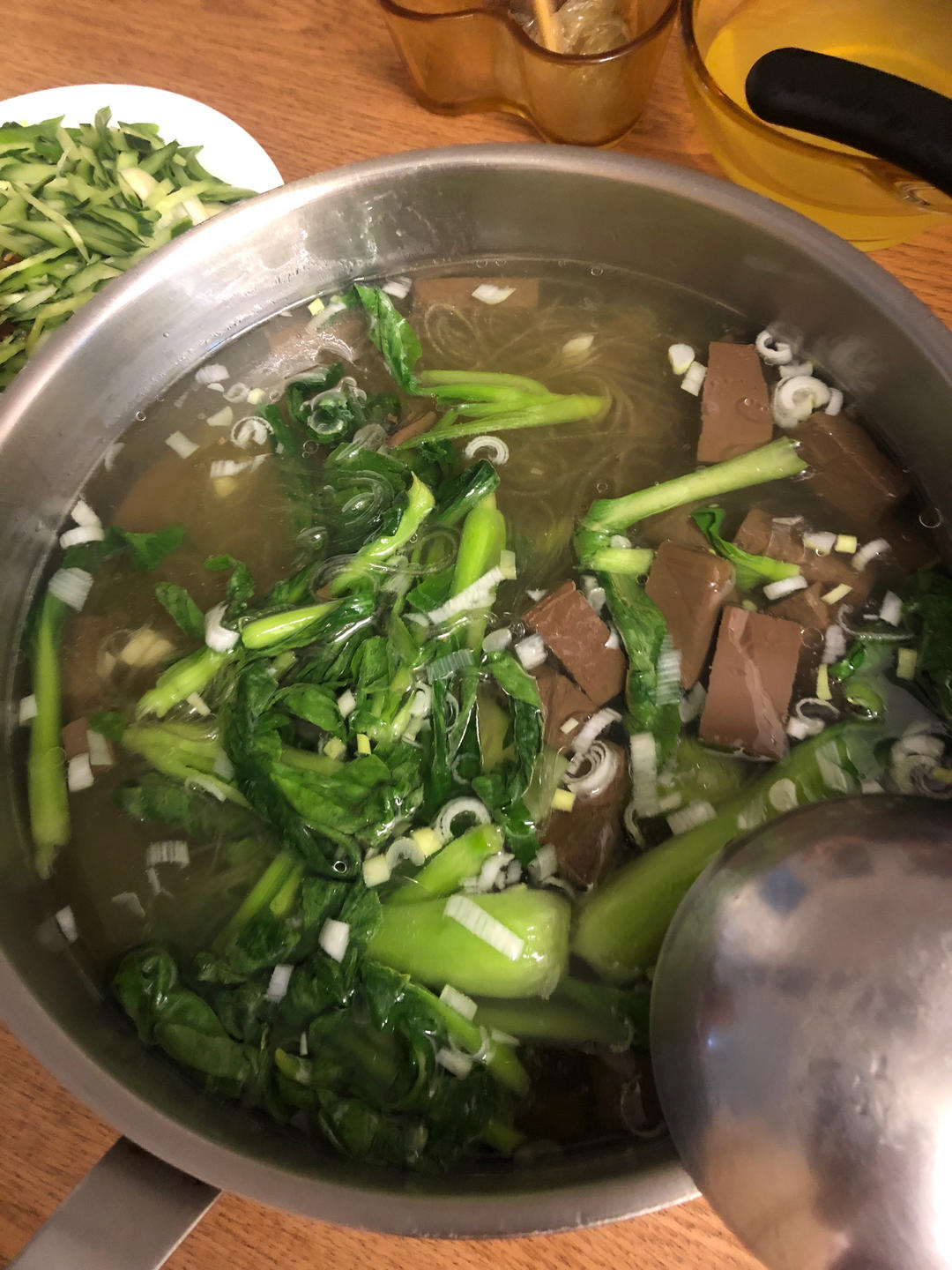 鸭血粉丝汤（无浓汤宝）