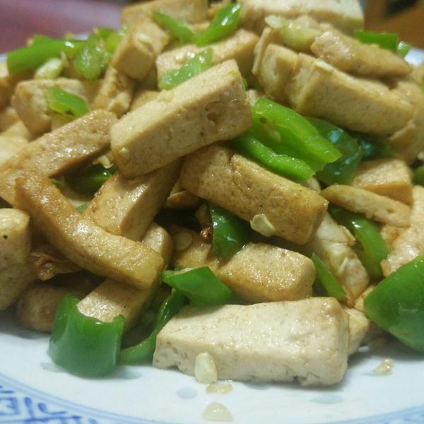 青椒豆腐