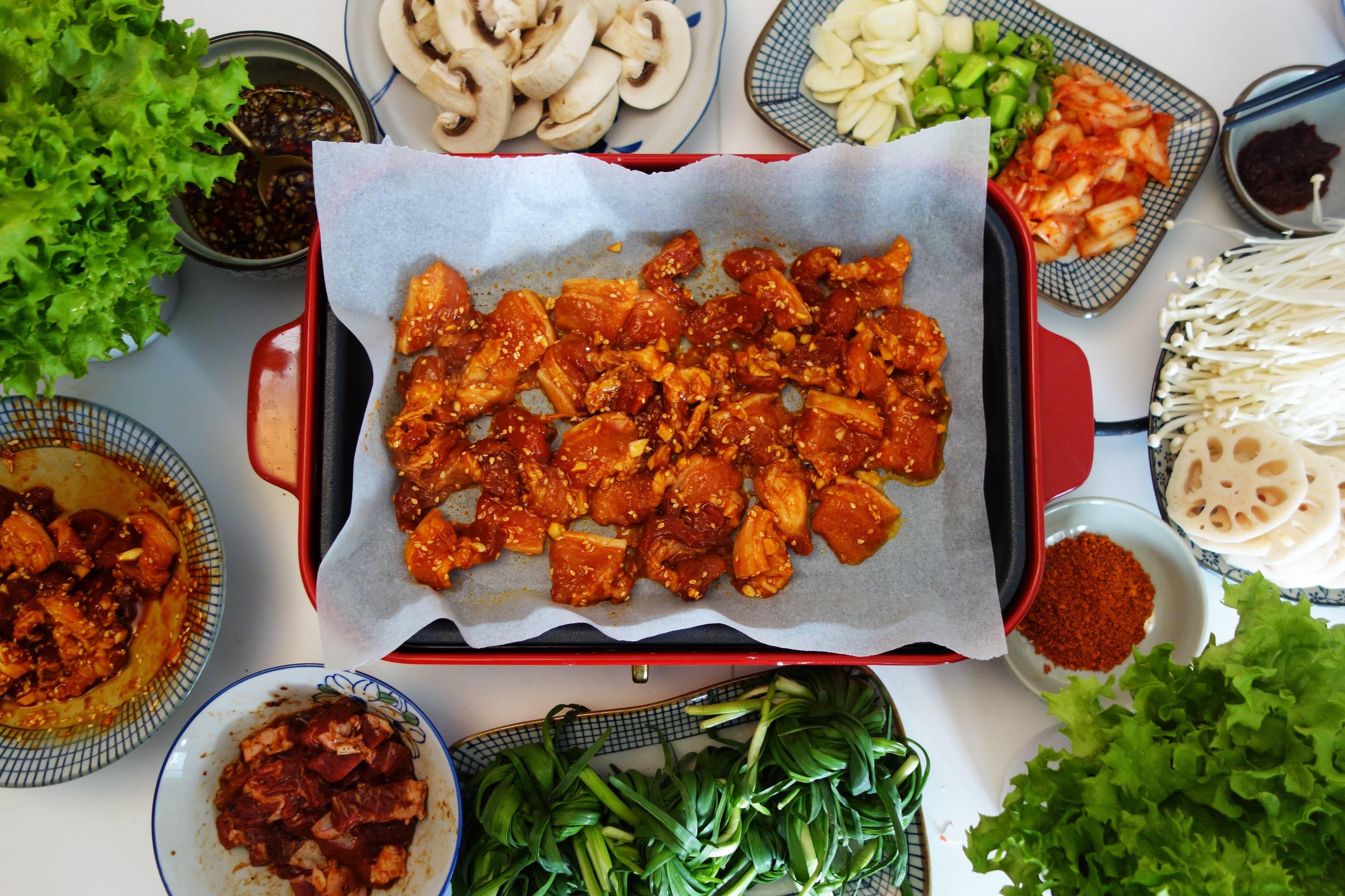 史上最完整版—家庭自制韩式烤肉攻略的做法