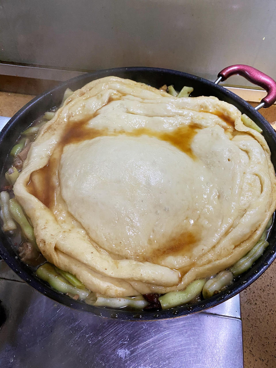 锦州特色豆角烀饼