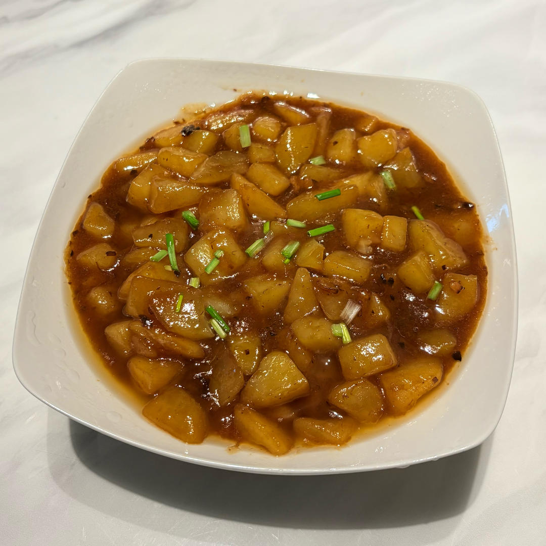 🔥巨下饭，软糯入味！比肉还好吃的红烧土豆