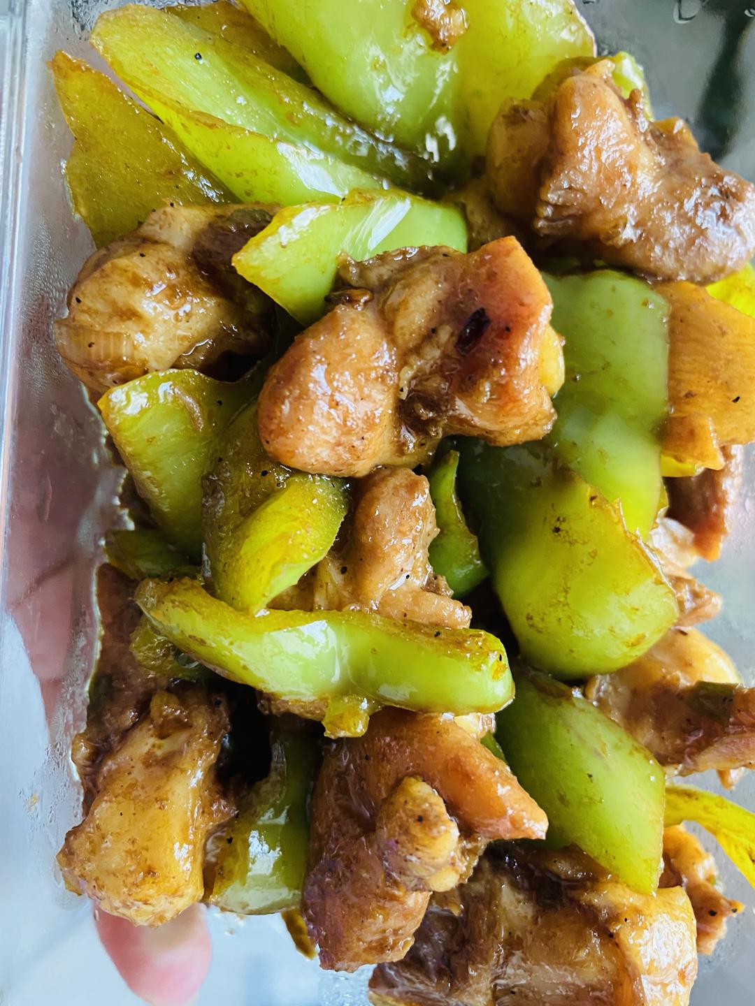 尖椒鸡脆骨的做法