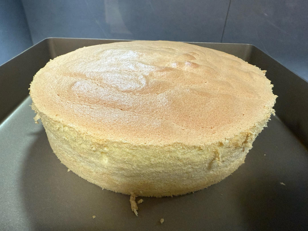 视频菜谱:原味戚风蛋糕8寸戚风蛋糕不裂