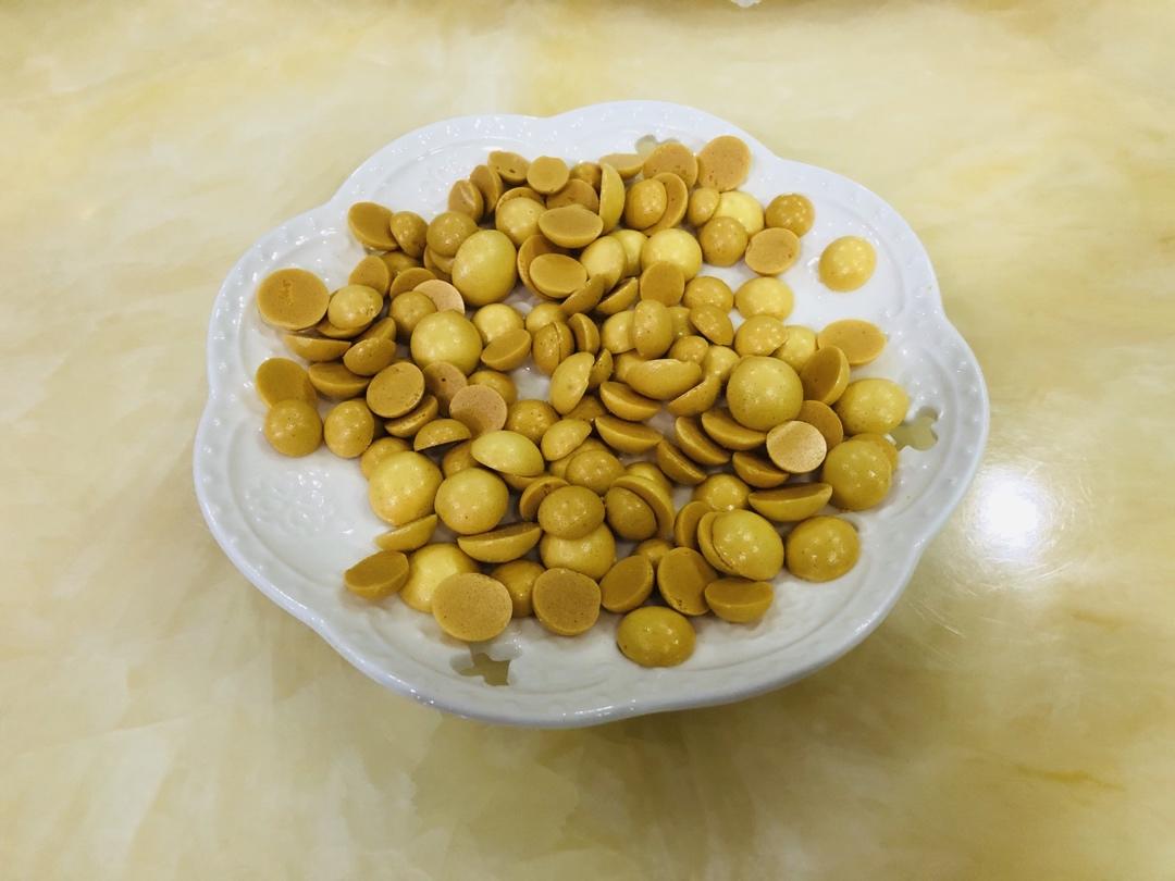 入口即化的无添加蛋黄溶豆
