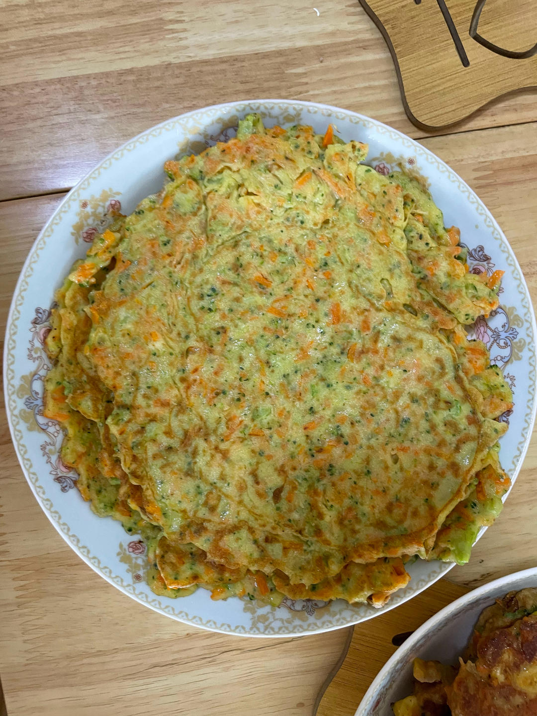 西兰花鸡蛋饼