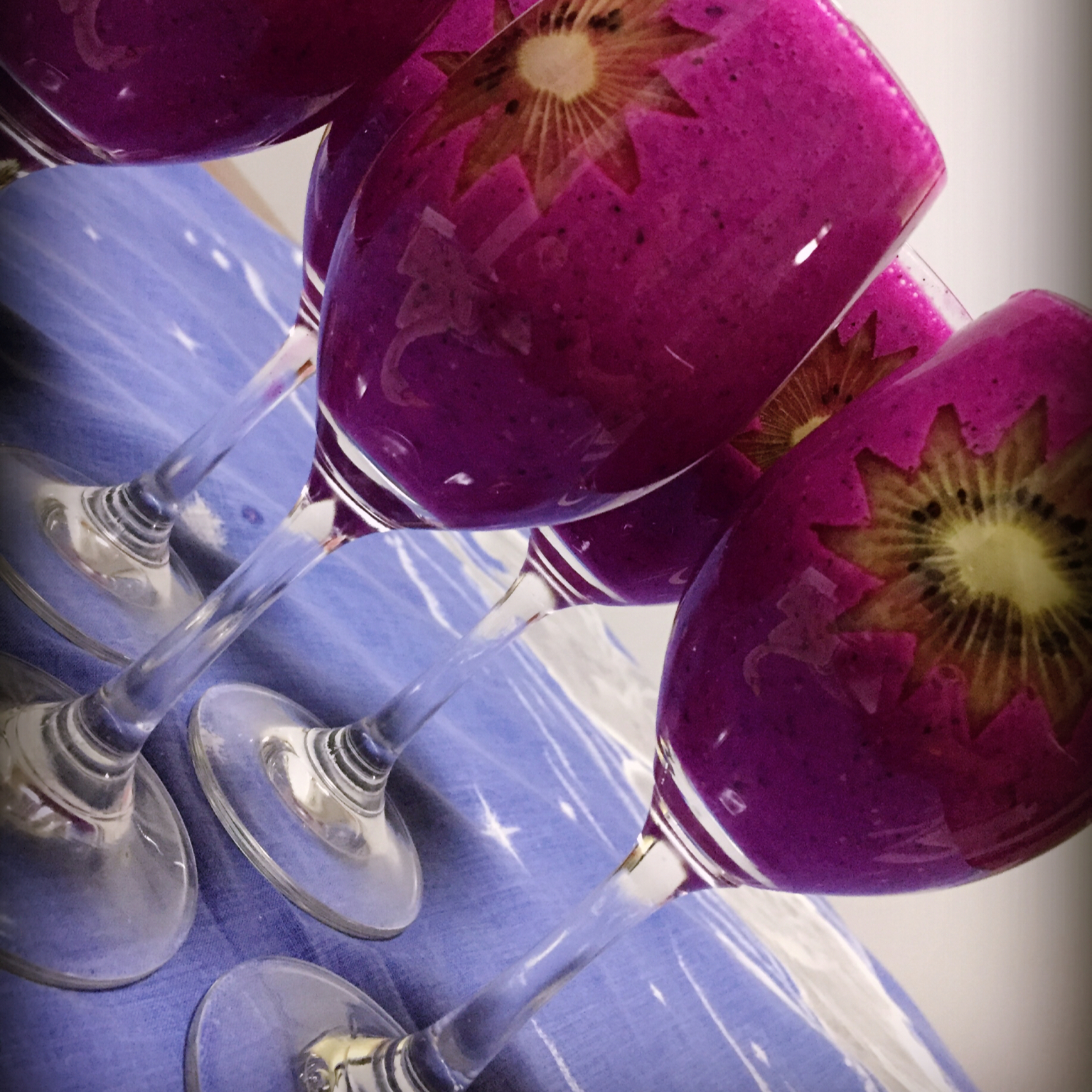 火龙果香蕉奶昔