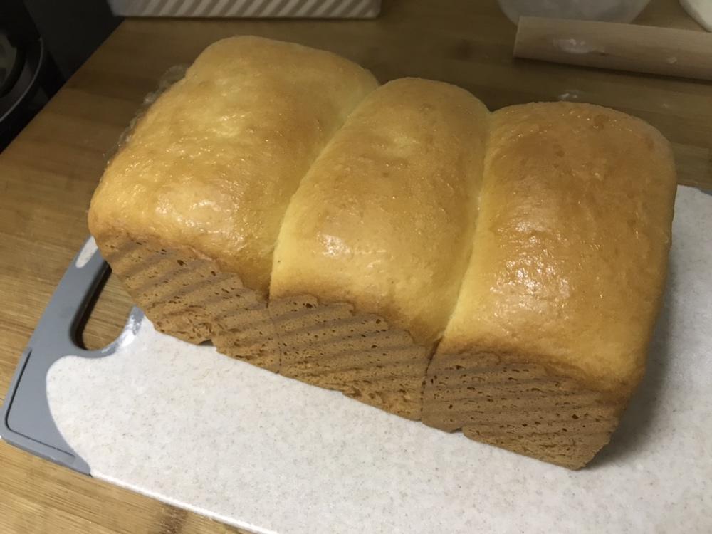 夺命软吐司(๑´ڡ`๑)超软拉丝极速方便的一次发酵吐司