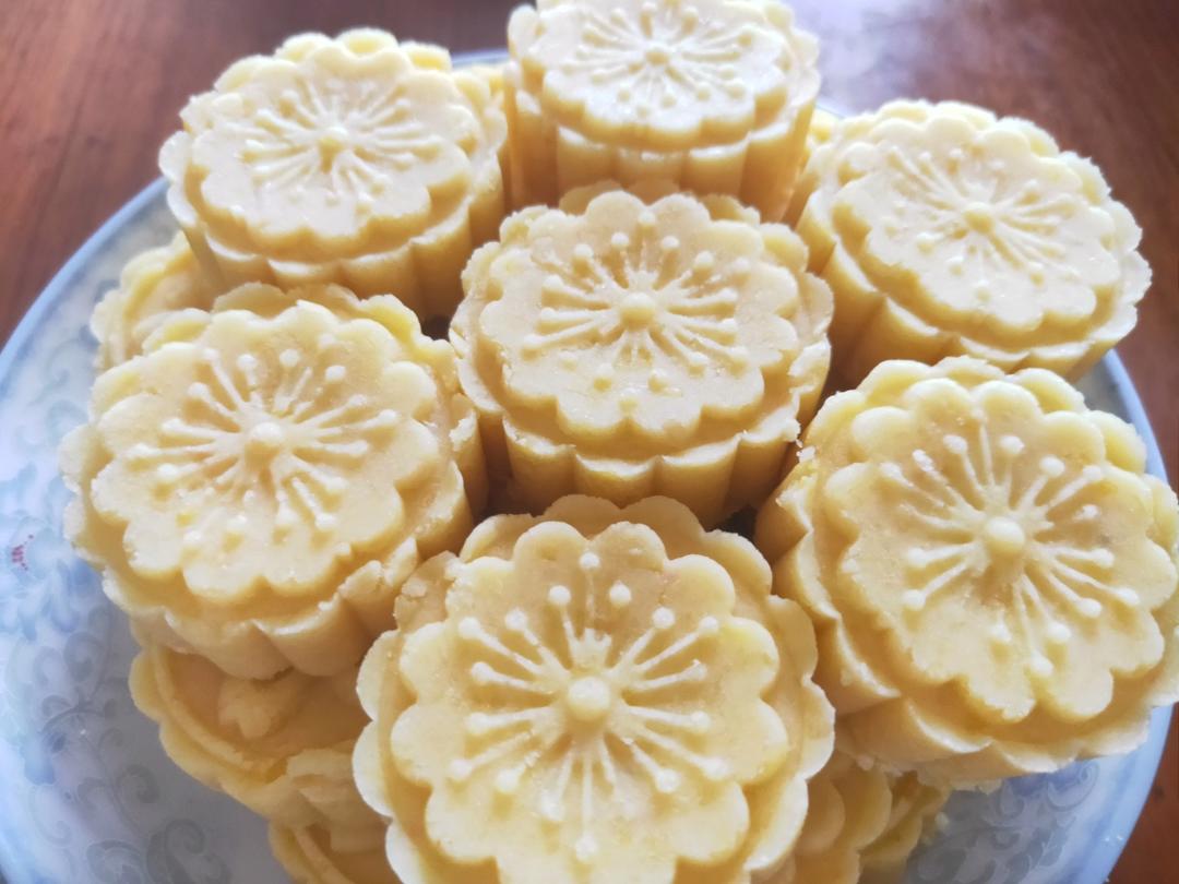 奶香绿豆糕（无豆腥味，超快手不麻烦）