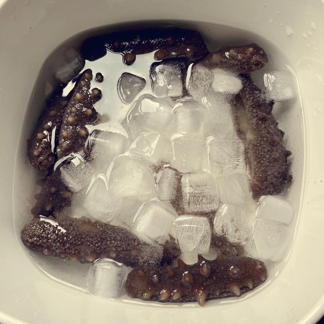 noring做的泡发海参的方法