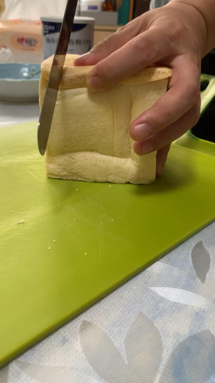 软嫩Q弹的炼奶吐司
