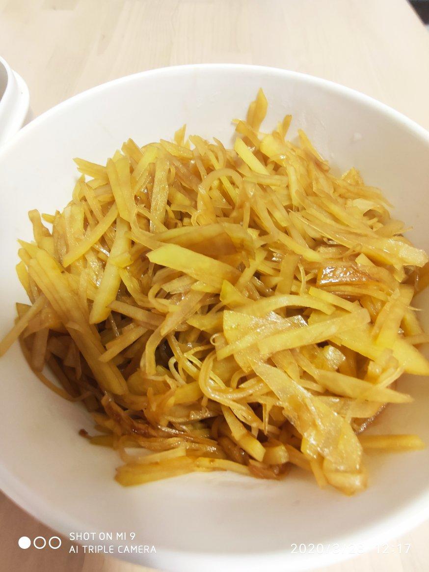醋溜土豆丝