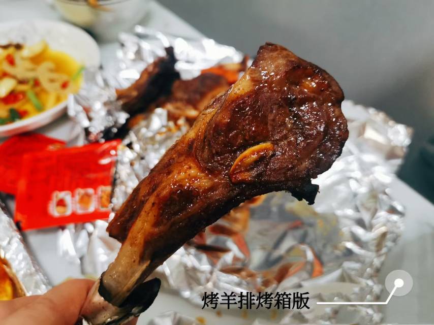 超好吃的烤羊排烤箱版