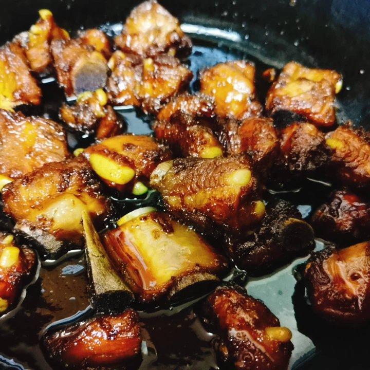 糖醋排骨/糖醋小排（不放油）（12345口诀做出正宗上海本帮）
