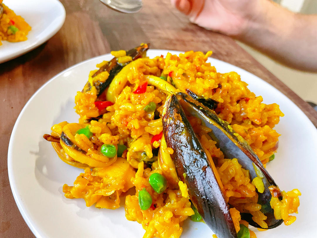 【曼食慢语】Seafood Paella 西班牙海鲜饭