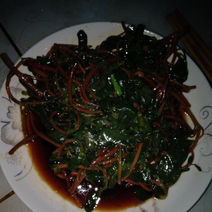 清炒马齿苋（清火排毒神器）