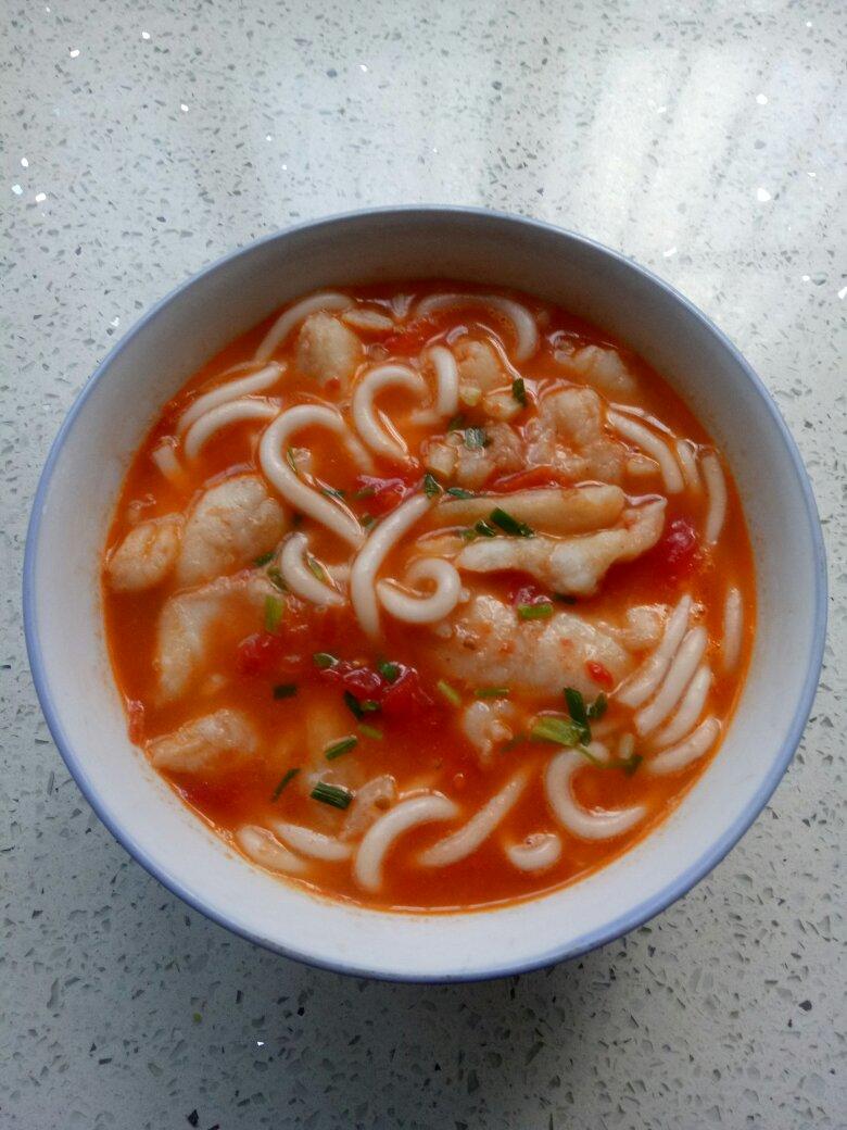 2018年8月25日#午餐612018年8月25日#番茄龙利鱼土豆粉汤android