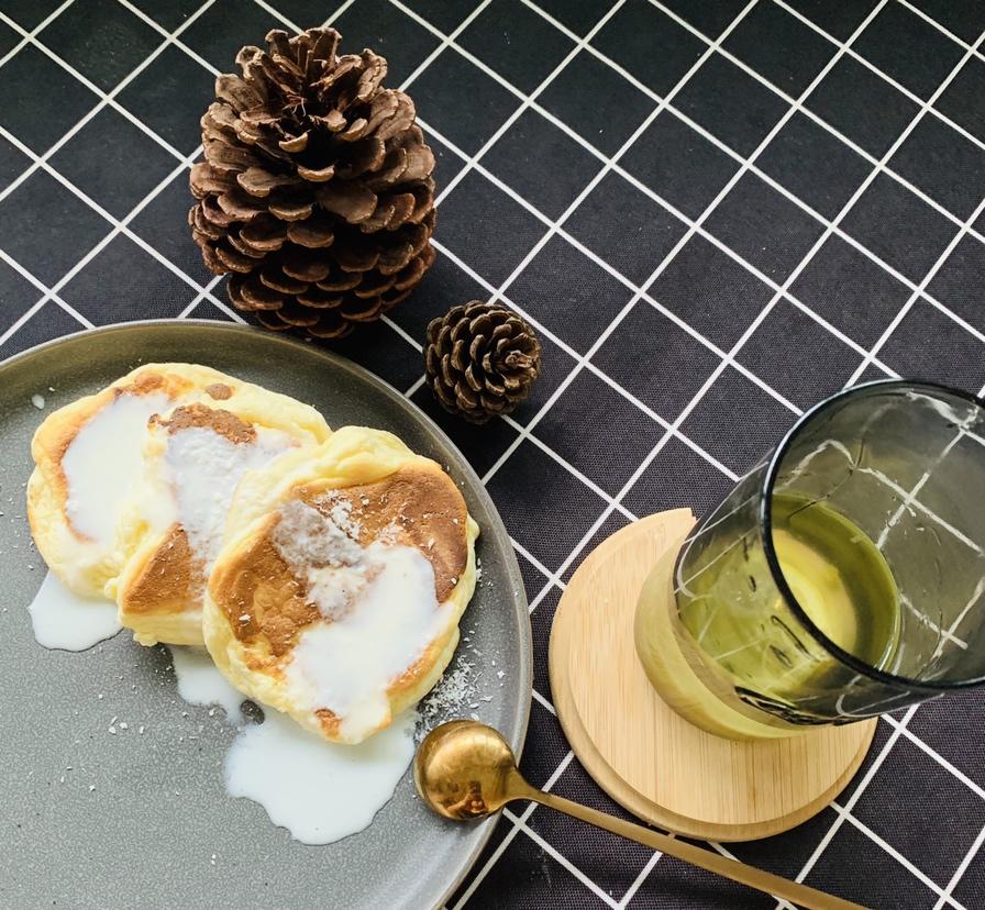 原味无油日式舒芙蕾厚松饼