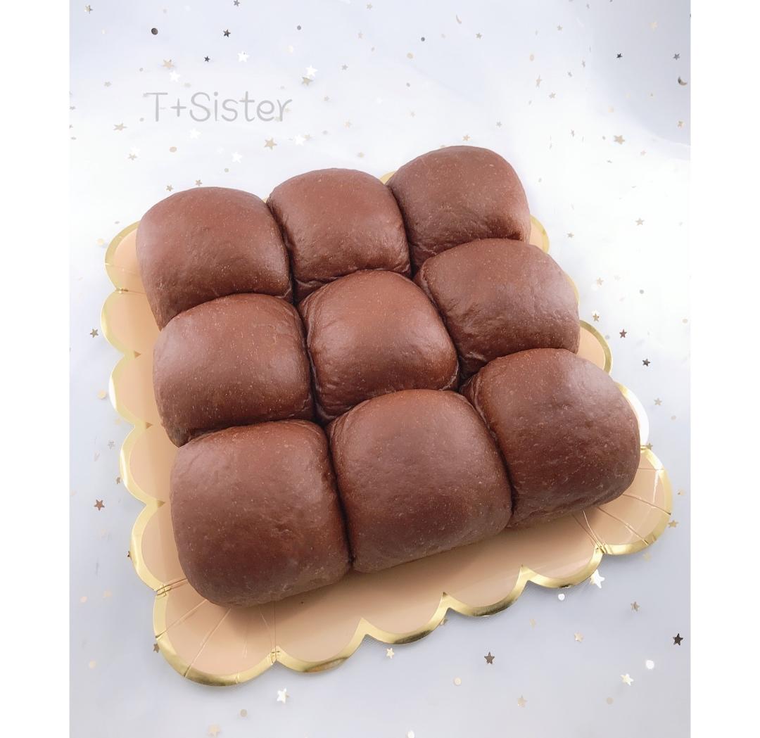 【双倍巧克力吐司】消耗淡奶油&一次发酵