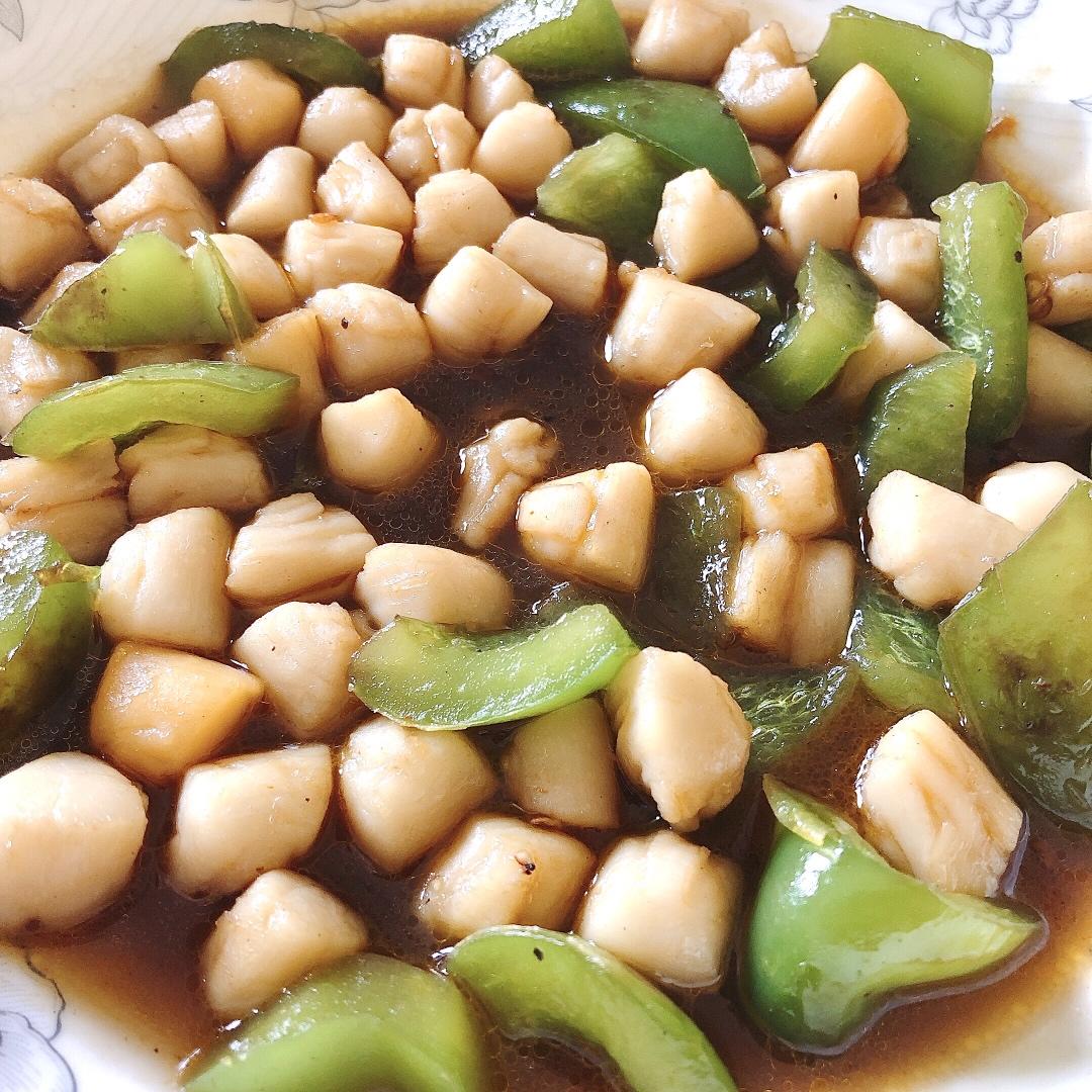 爆炒新鲜扇贝丁（瑶柱）—内陆人民吃不到版