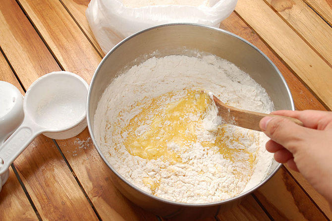 纯奶手撕吐司的做法 步骤1