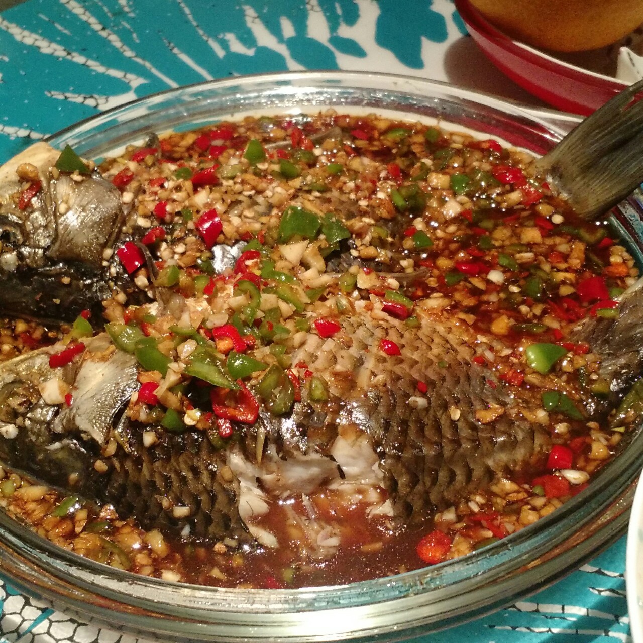 凉拌鲫鱼
