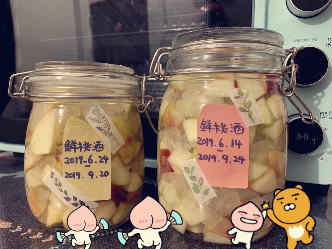 留住桃子的味道，自制桃子酒