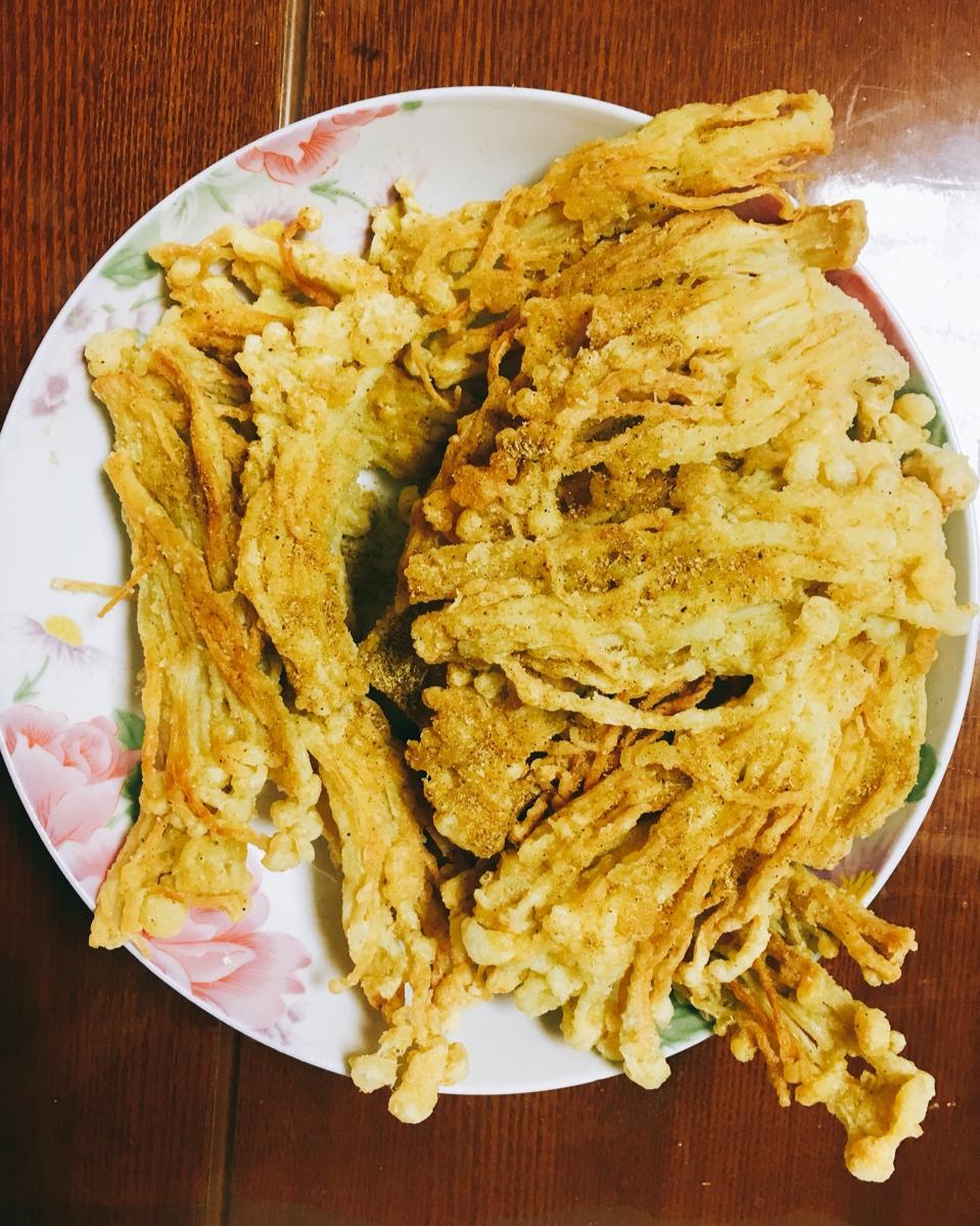 椒盐金针菇
