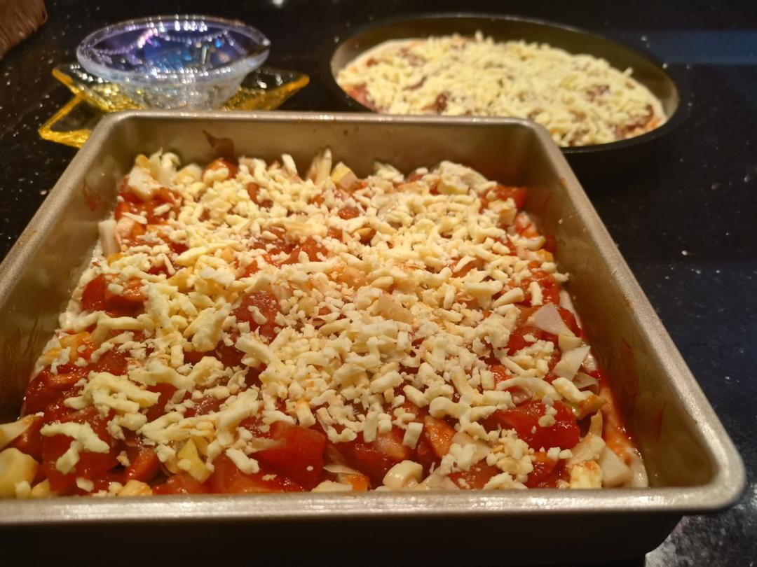 8寸纯手工什锦披萨