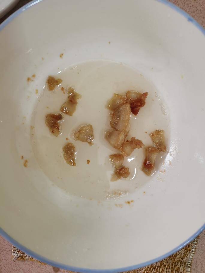 微波炉炸猪油