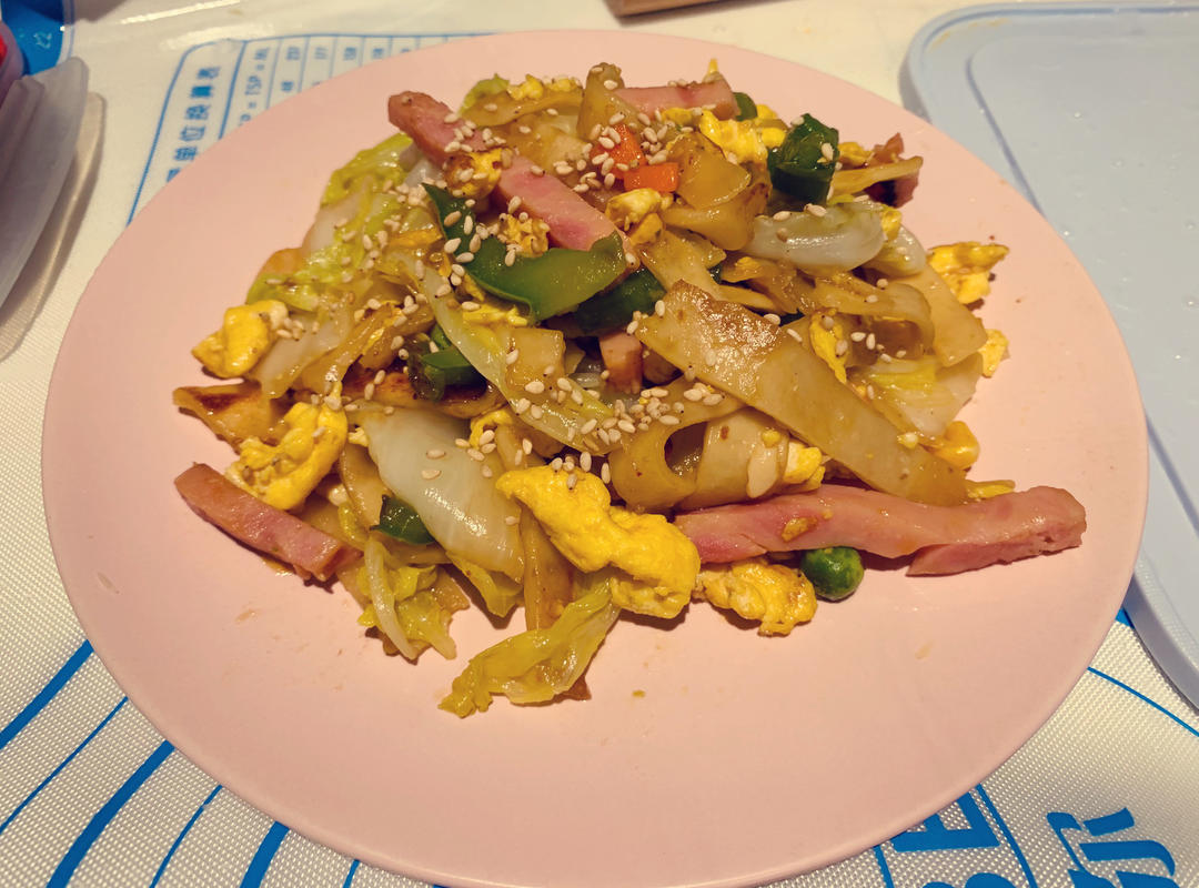 直击灵魂的炒饼丝~