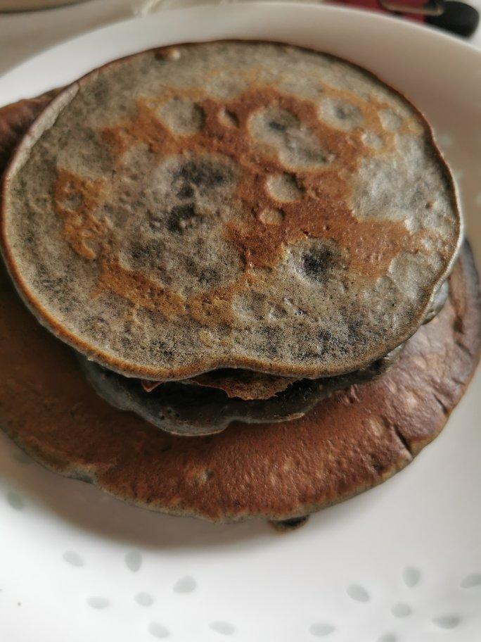 黑芝麻酱松饼🥞