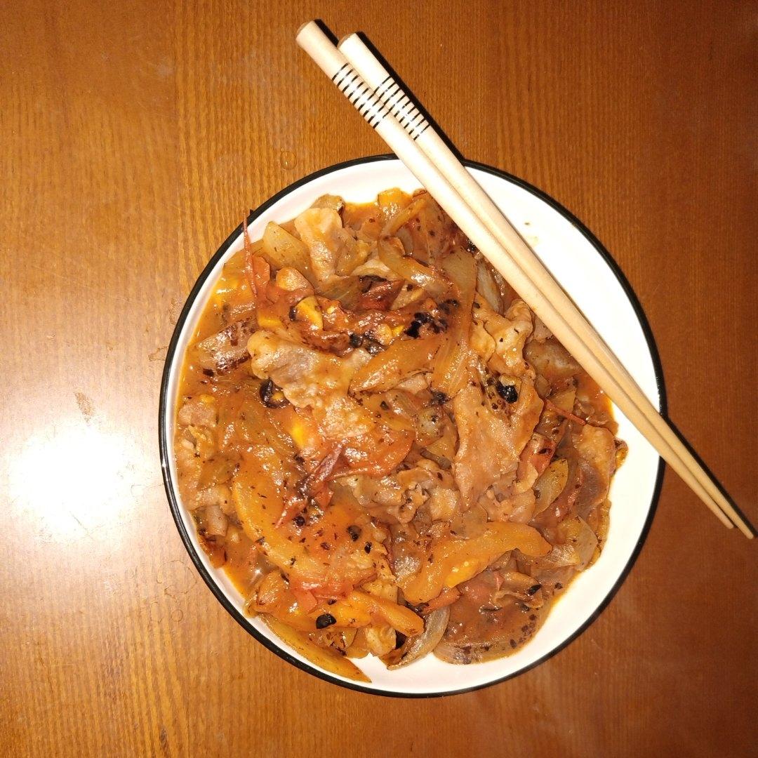 今日菜谱：番茄肥牛卷