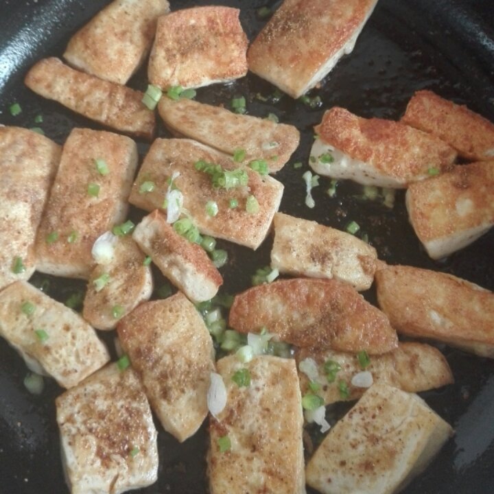 家常煎豆腐