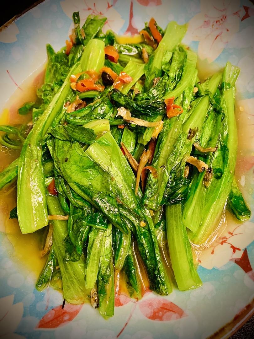 经典粤菜—米饭杀手|豆豉鲮鱼油麦菜