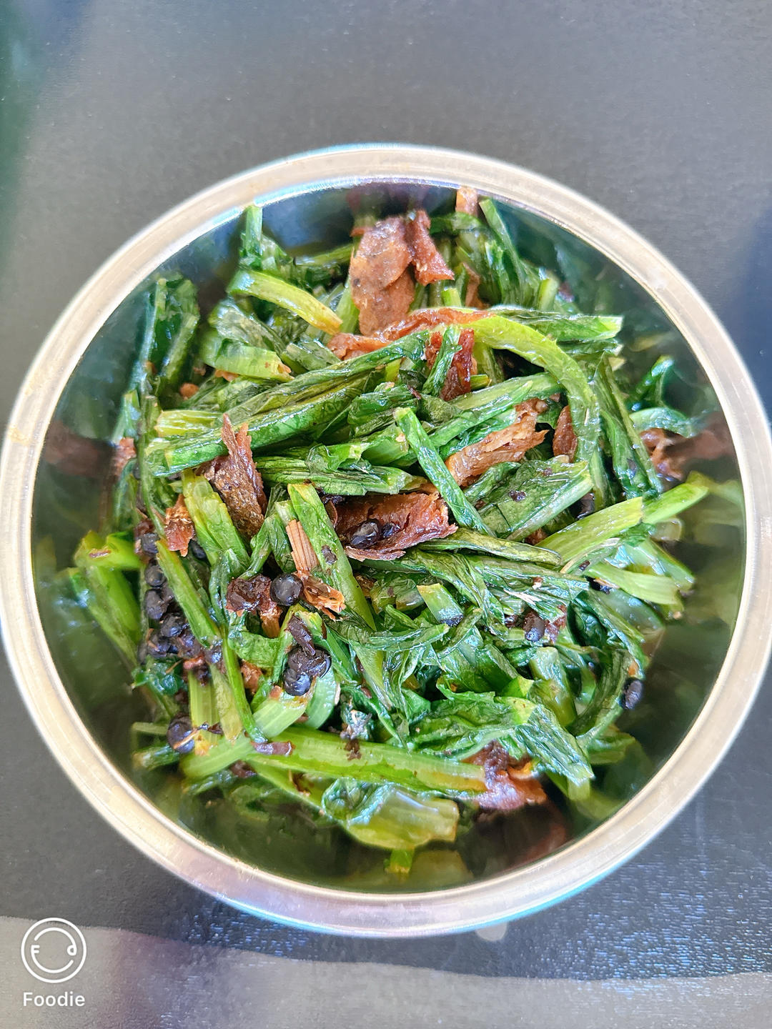 豆豉鲮鱼油麦菜