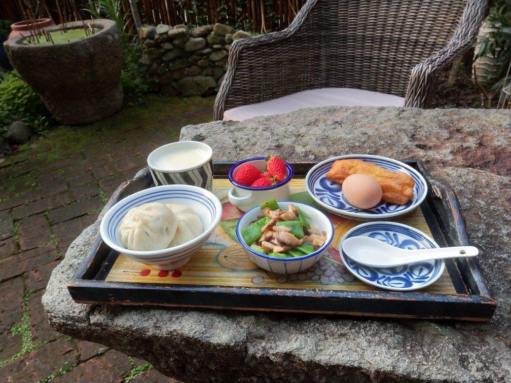 我一直梦想的田园的早餐