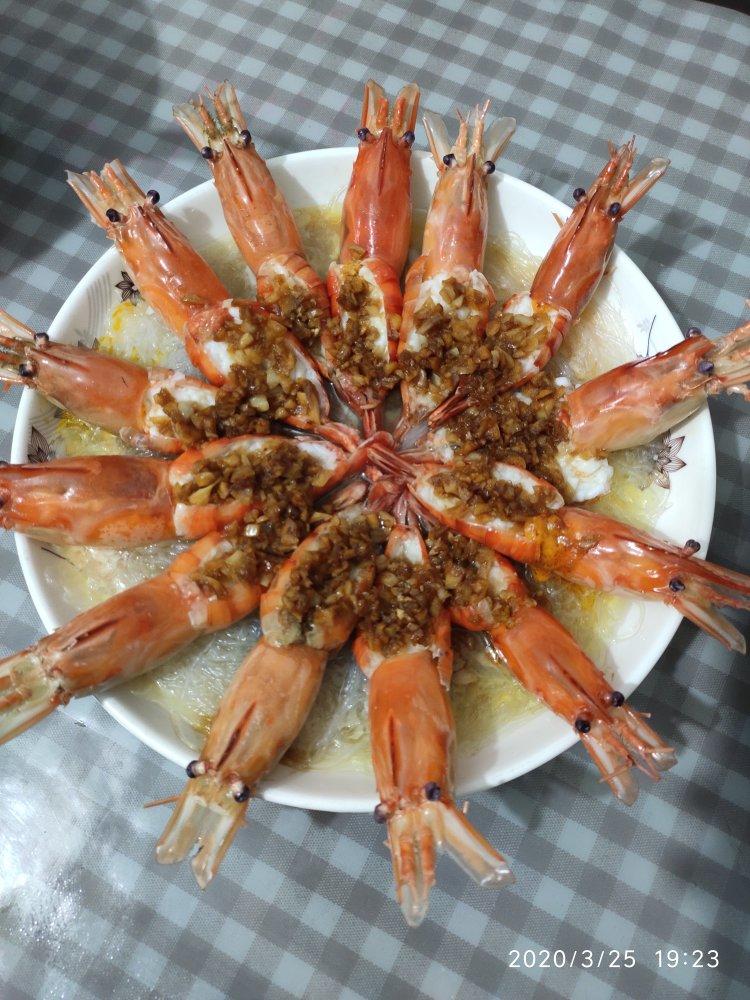 蒜蓉粉丝蒸虾
