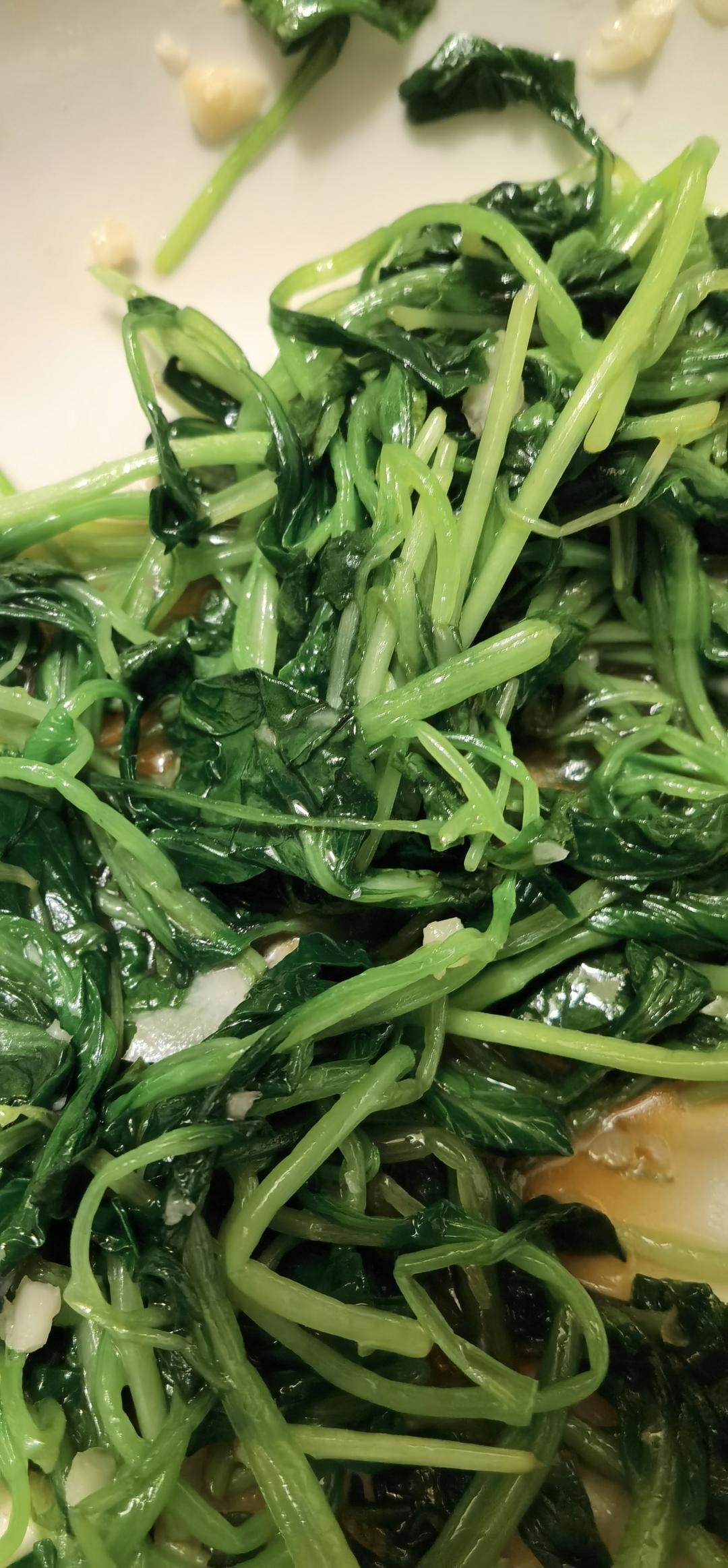 鸡毛菜的最佳打开方式：白灼鸡毛菜