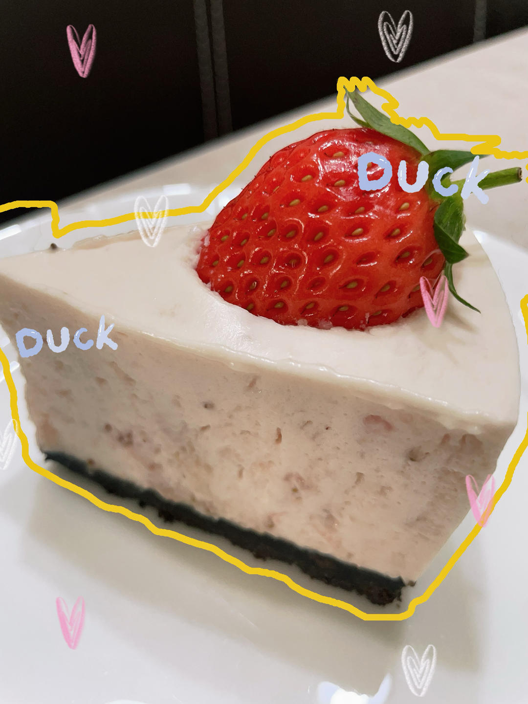 草莓酸奶慕斯蛋糕 Erdbeer-Joghurt-Torte