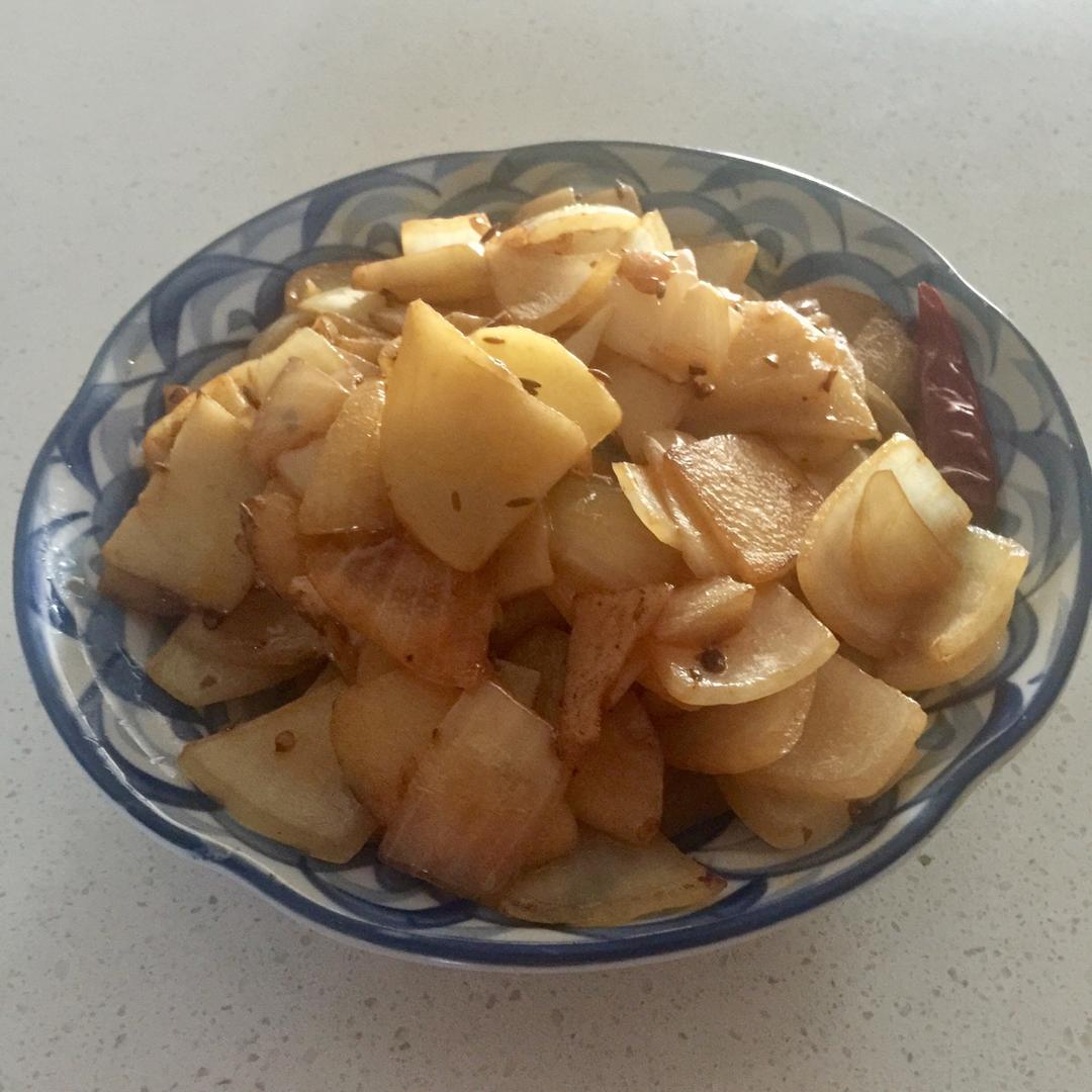 孜然洋葱土豆片