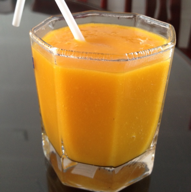 pan-xw做的芒果汁