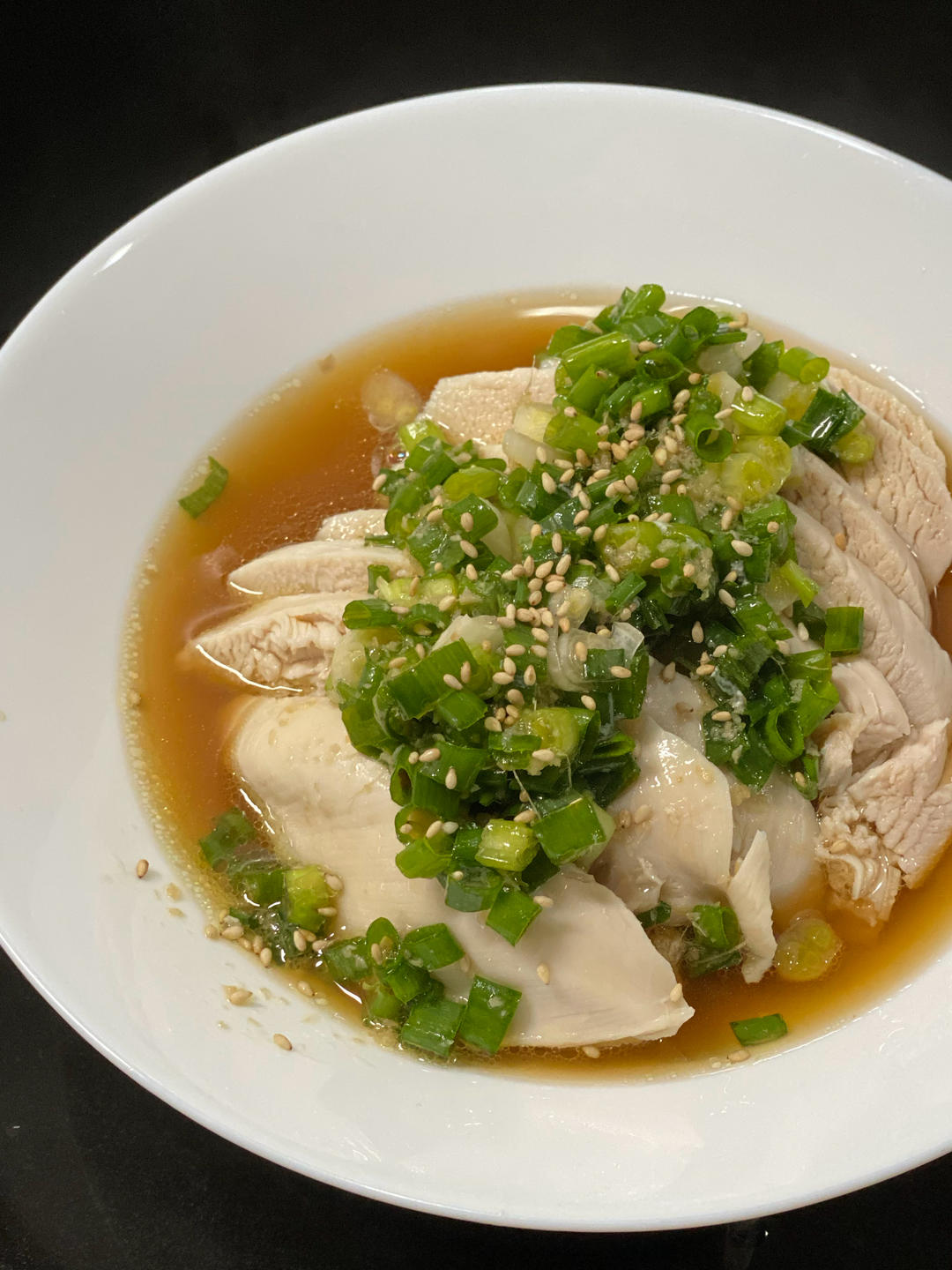 日式嫩蒸鸡胸肉（鲜香美味.柔嫩多汁）