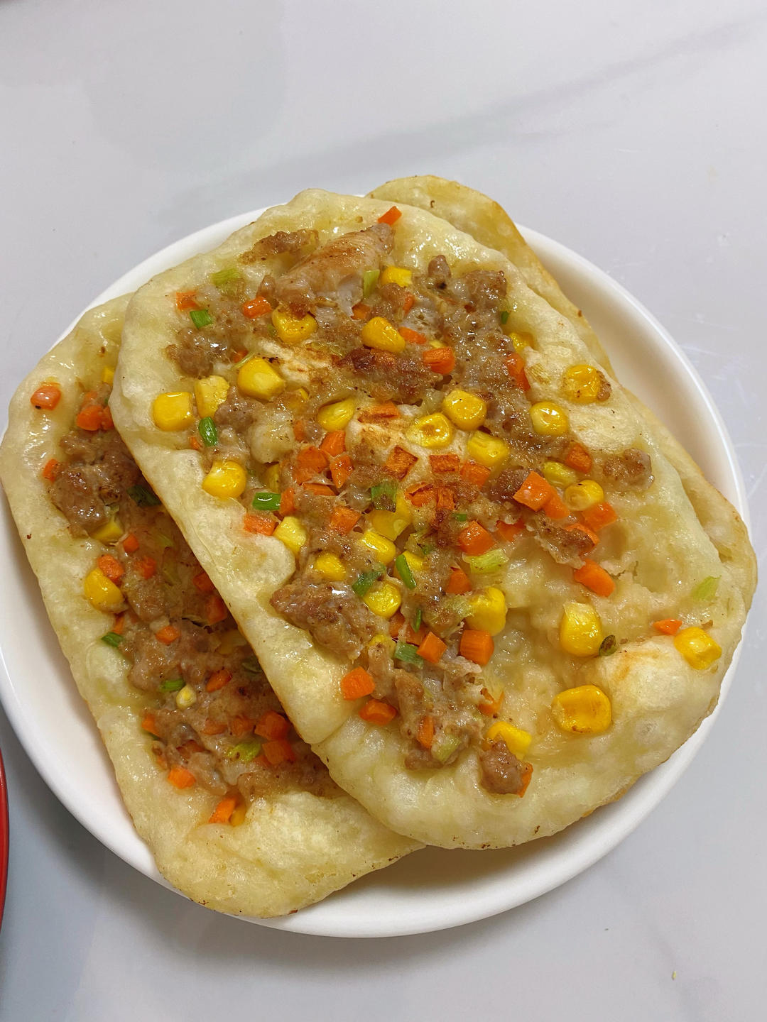 发面鲜肉饼