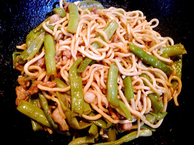 扁豆焖面