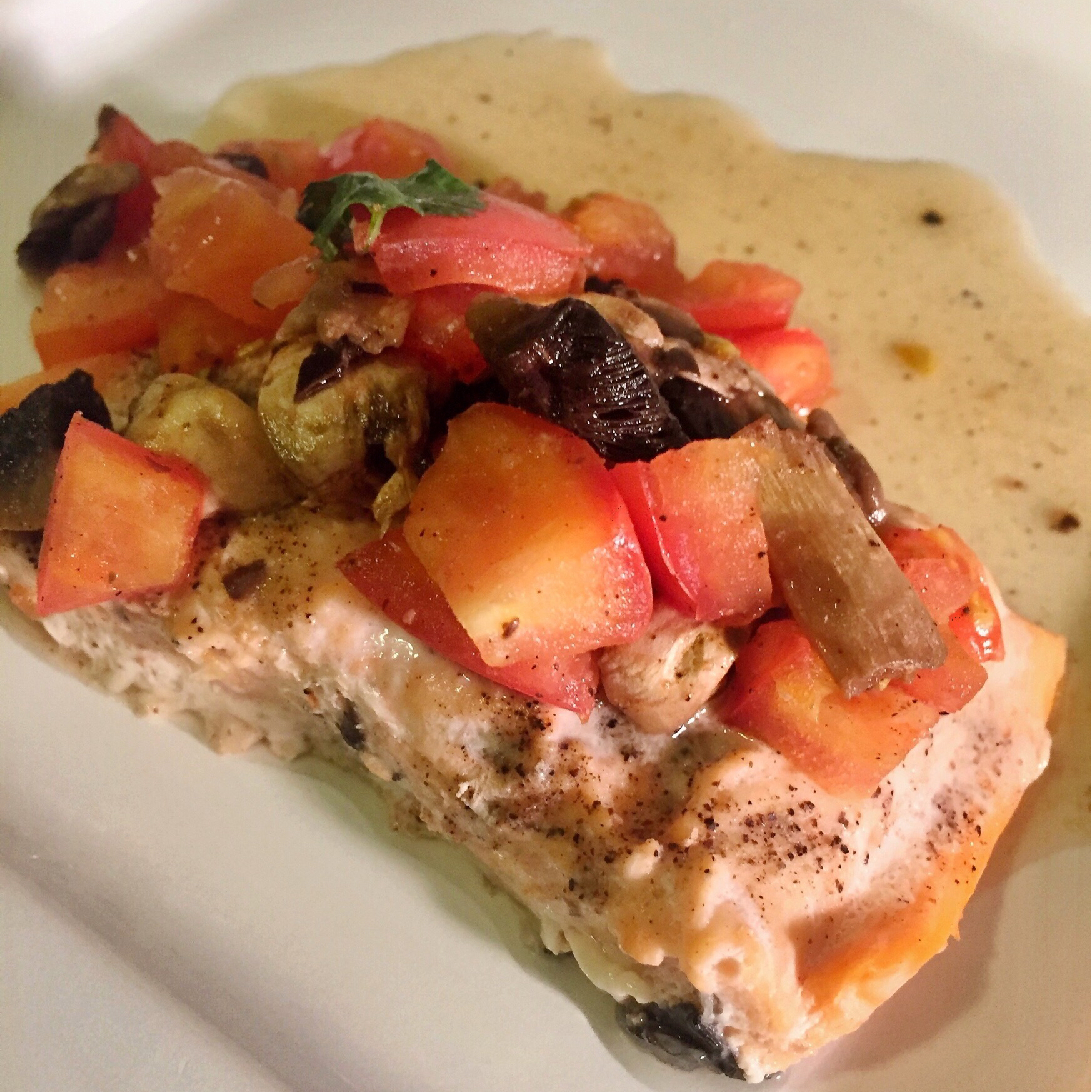 锡纸烤三文鱼  （Salmon Baked in Foil）
