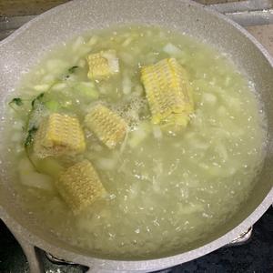 家庭版玉米浓汤的做法 步骤6